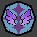purplish blue